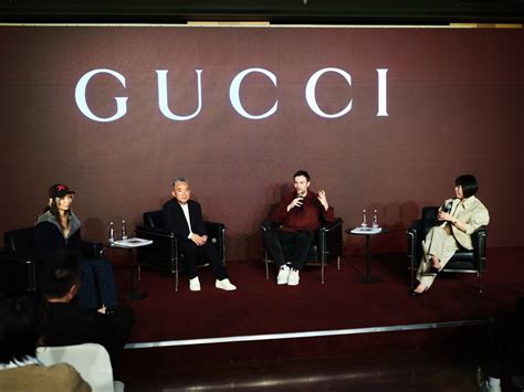 Sabato De Sarno Visits Shanghai Amid Gucci Ancora Event 